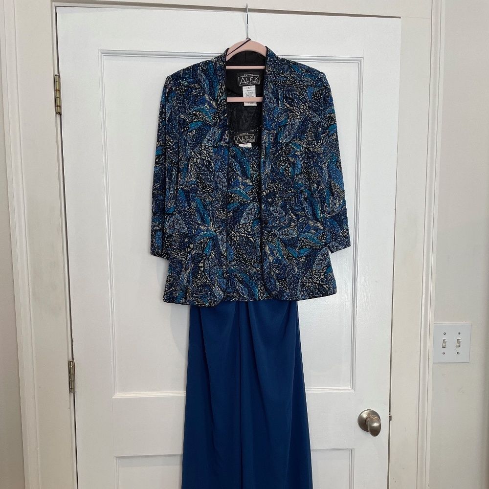 Alex Evenings Three Piece Pantsuit